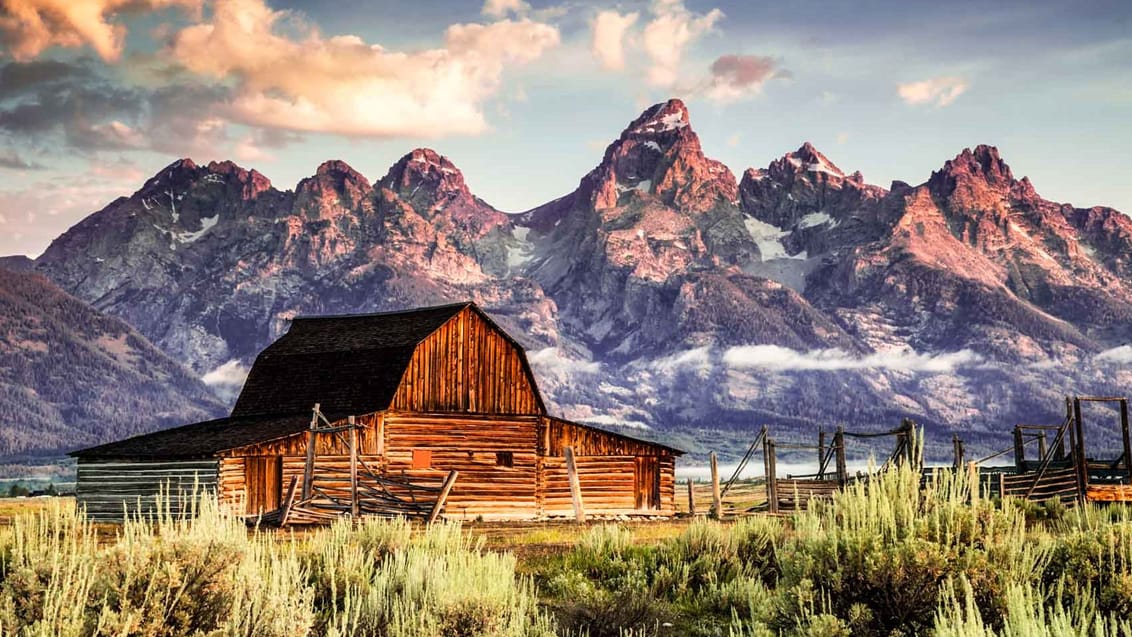 Moulton barn i Grand Teton National Park