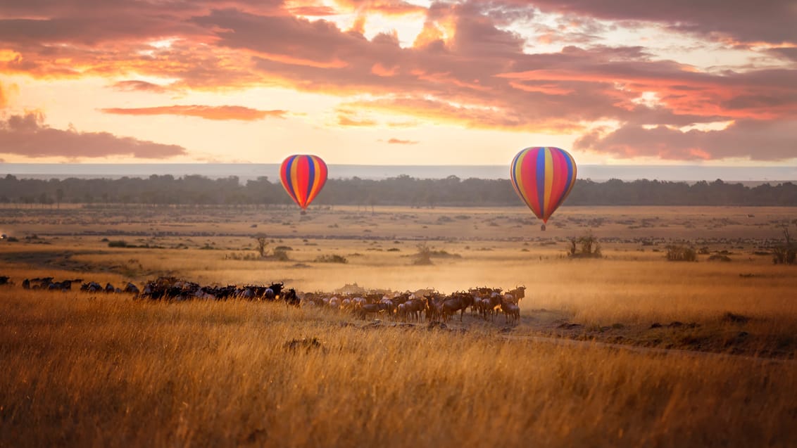 Ballonsafari, Rift Valley, Kenya