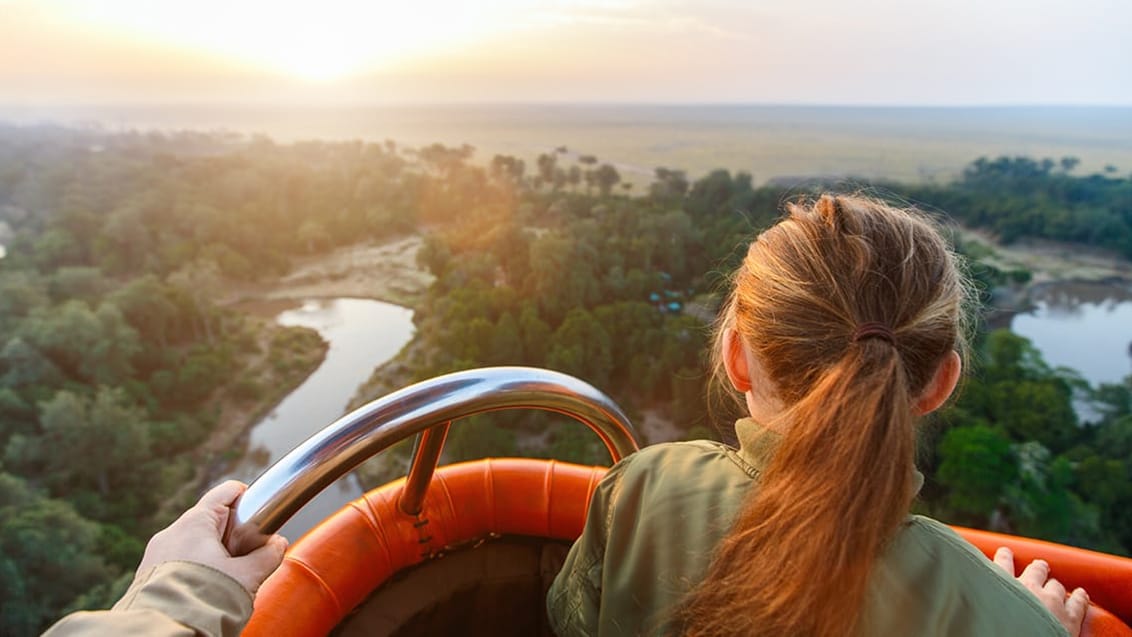 Ballonsafari, Rift Valley, Kenya