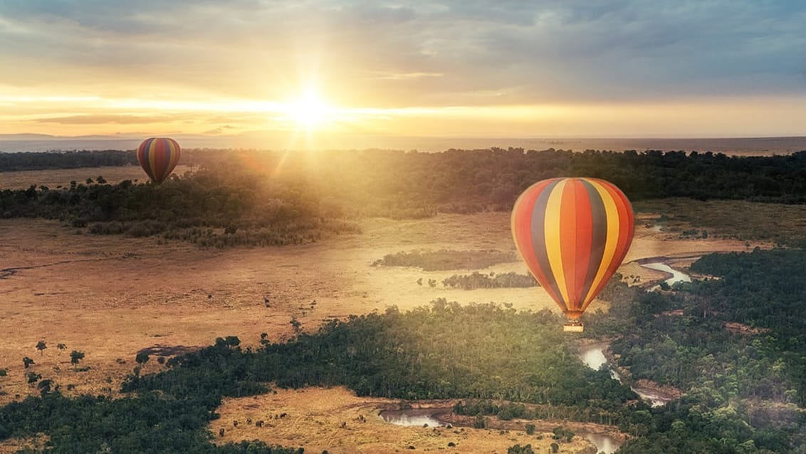 Ballonsafari, Rift Valley, Kenya