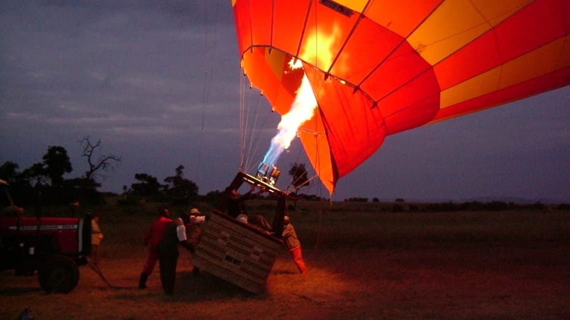 Ballonsafari, Serengeti, Tanzania