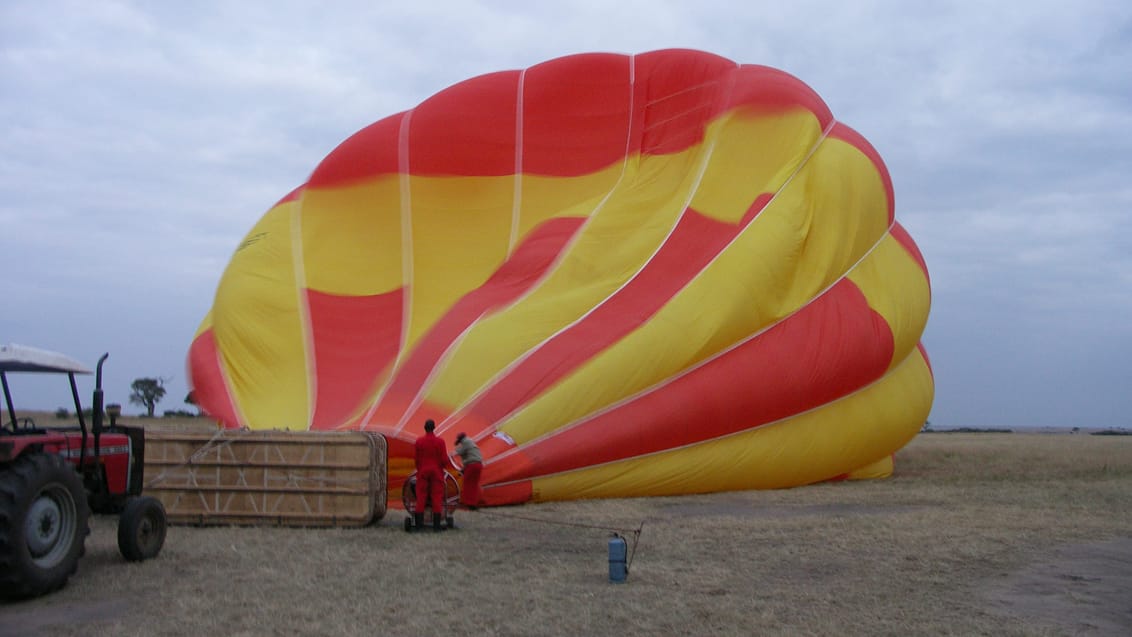 Ballonsafari, Serengeti, Tanzania