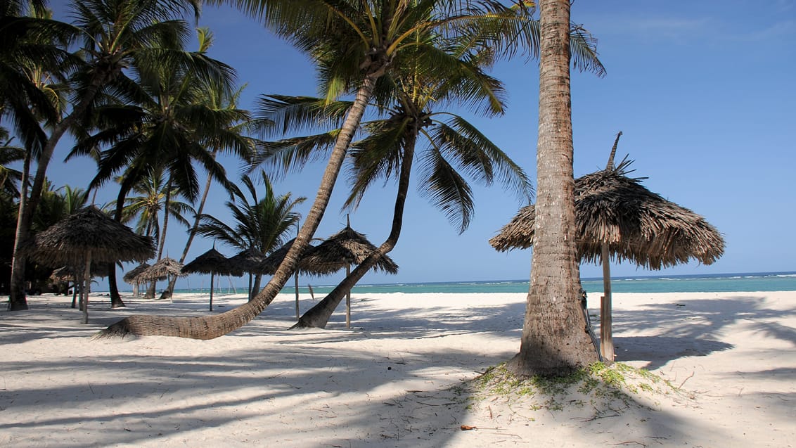 Diani Beach i Kenya