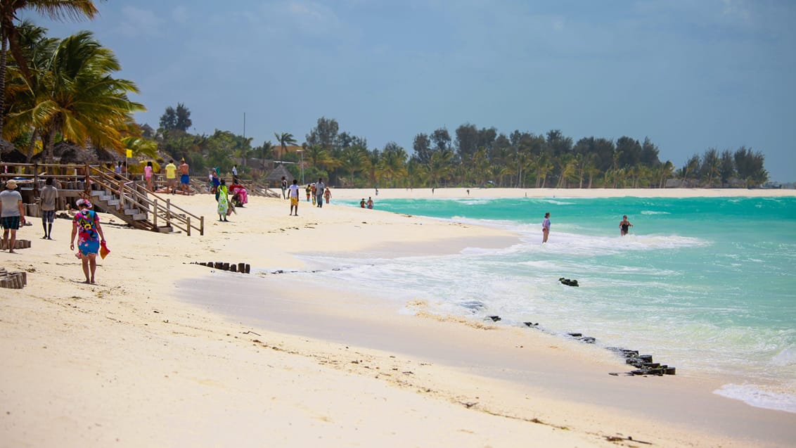 Kendwa Beach på Zanzibar