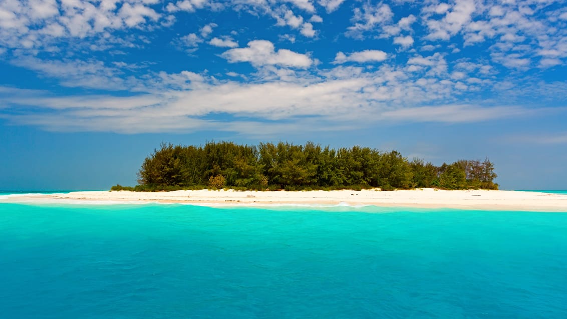 Mnemba Island ved Zanzibar