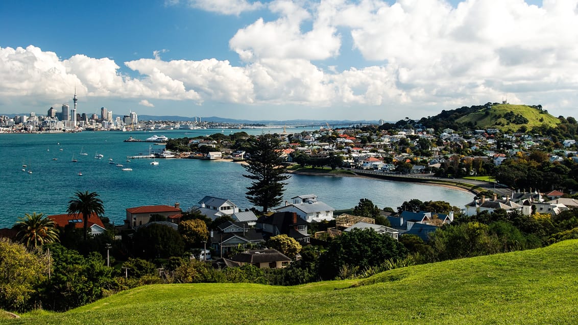 Smuk udsigt over Auckland