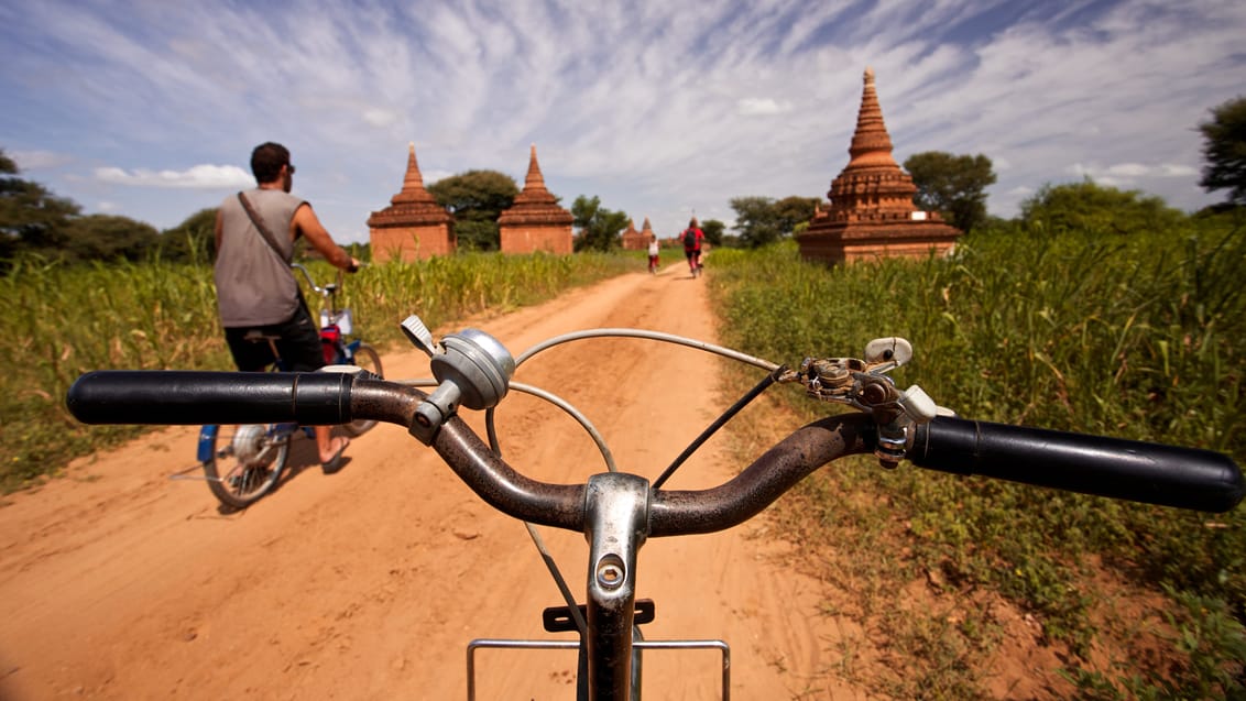 Cykel i Bagan, Myanmar