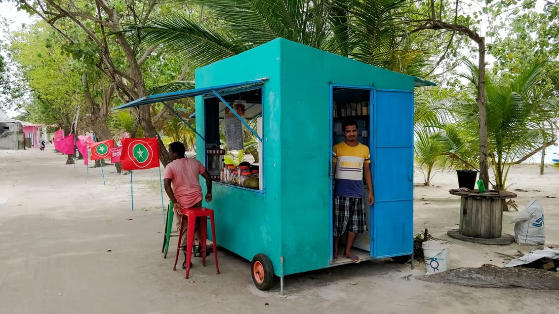 Street Food Truck på Dhiffushi