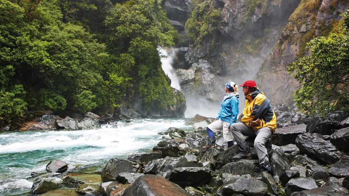 Hollyford Track, Little Homer Falls, New Zealand