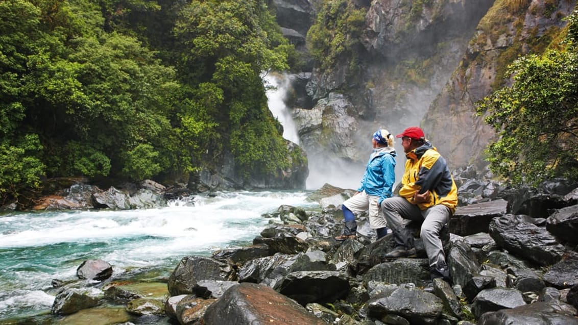 Hollyford Track, Little Homer Falls, New Zealand