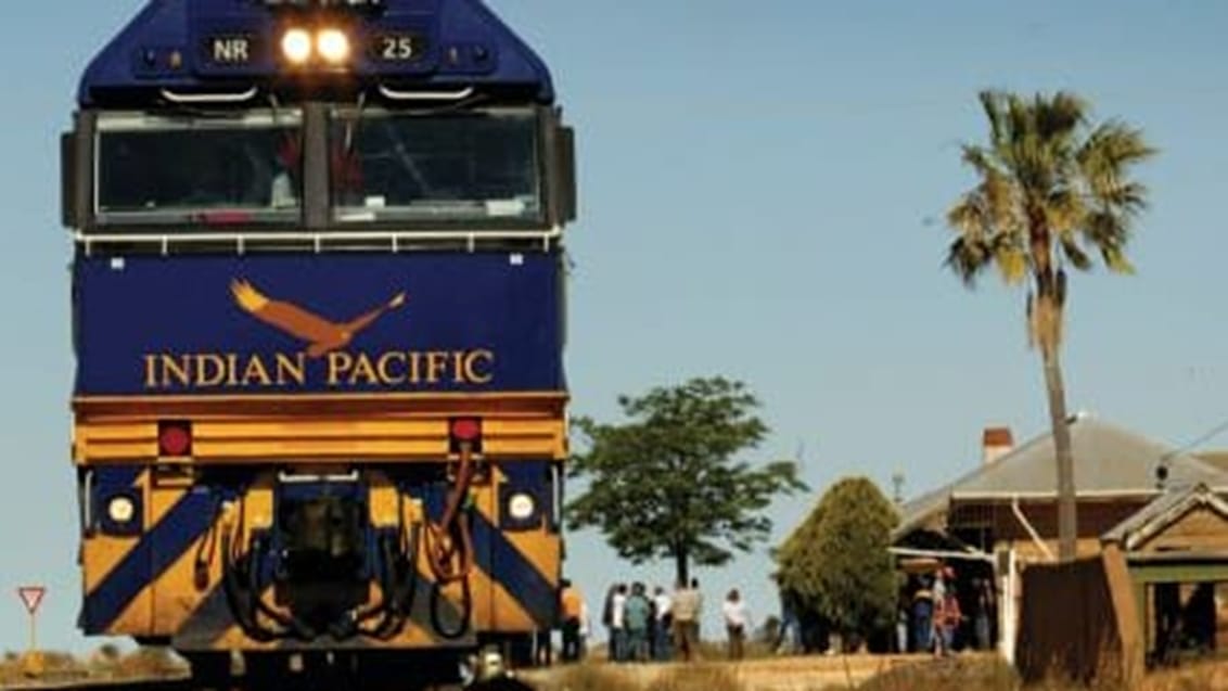 Indian Pacific, fra Sydney til Adelaide og Perth