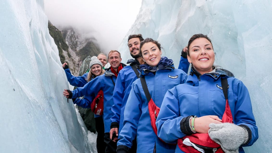 Udforsk den imponerende gletsjer Franz Josef