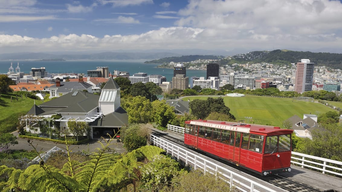 Smuk udsigt over Wellington