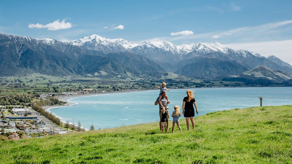 På eventyr i New Zealand med familien