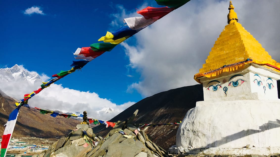 stuba, everest, nepal