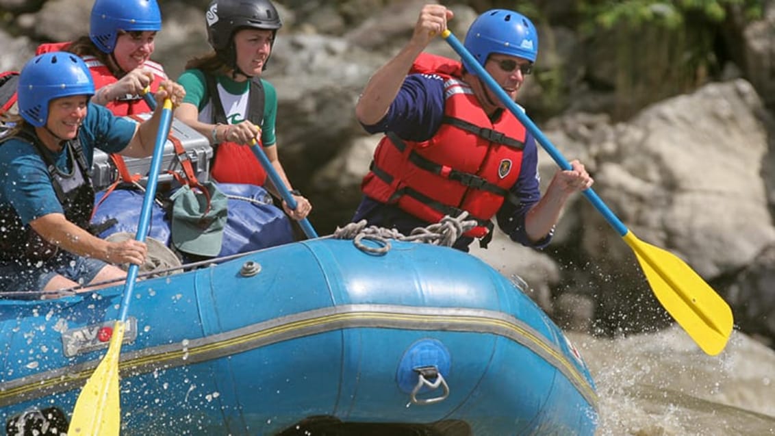 Bhote Koshi Rafting i det nordlige Nepal