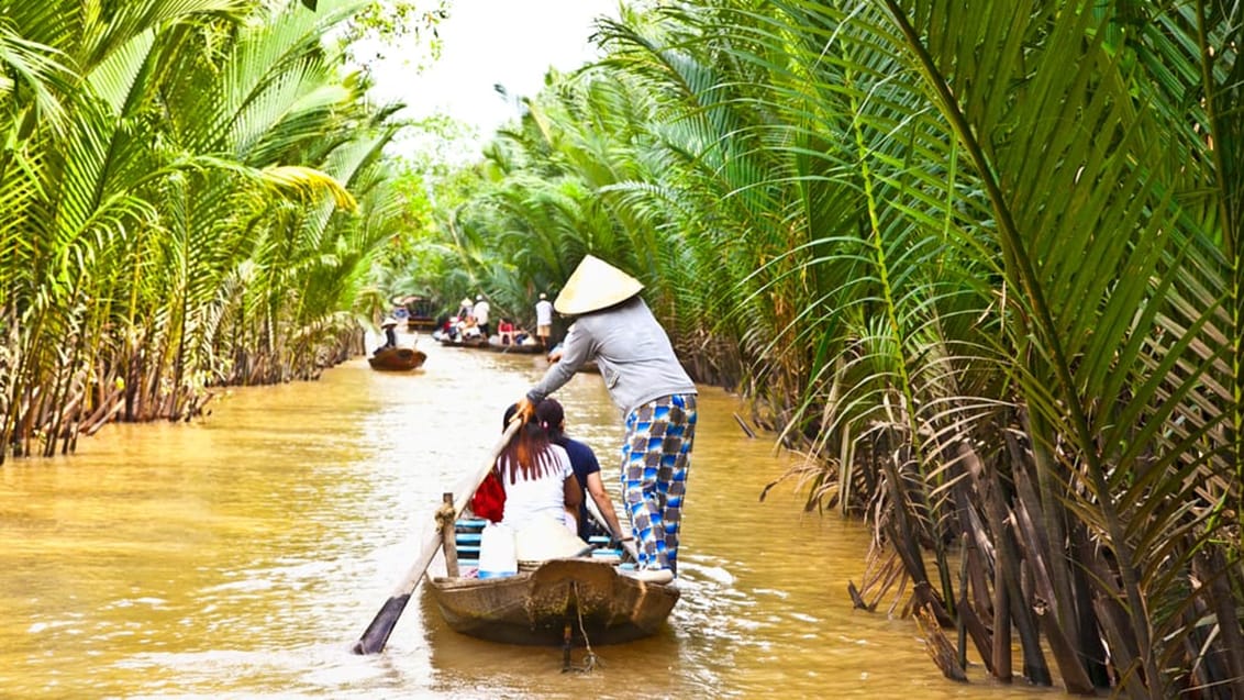 Mekong delta marked