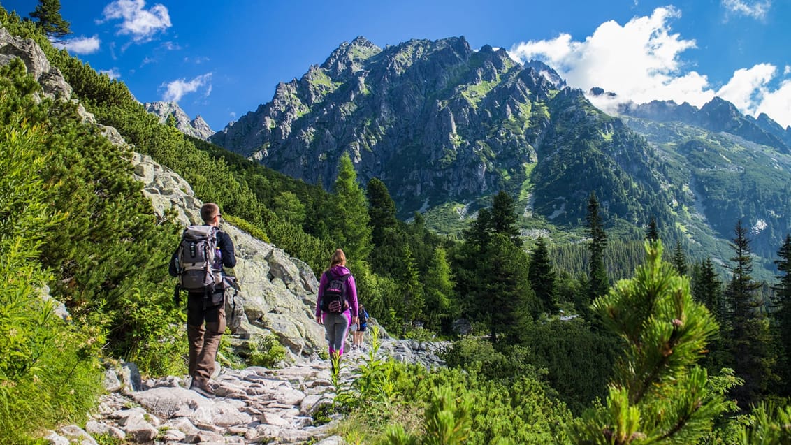 Trekking i Høje Tatrabjergene, Slovakiet