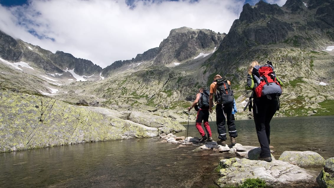 Trekking i Høje Tatrabjergene, Slovakiet