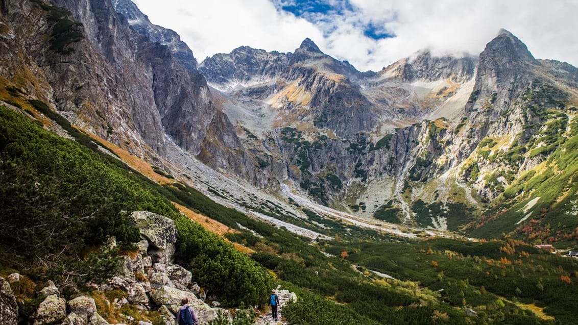 Trekking i Høje Tatrabjergene, Slovakiet