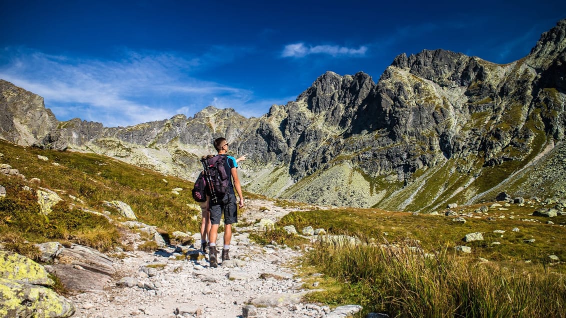 Trekking i Høje Tatrabjergene, Slovakiet