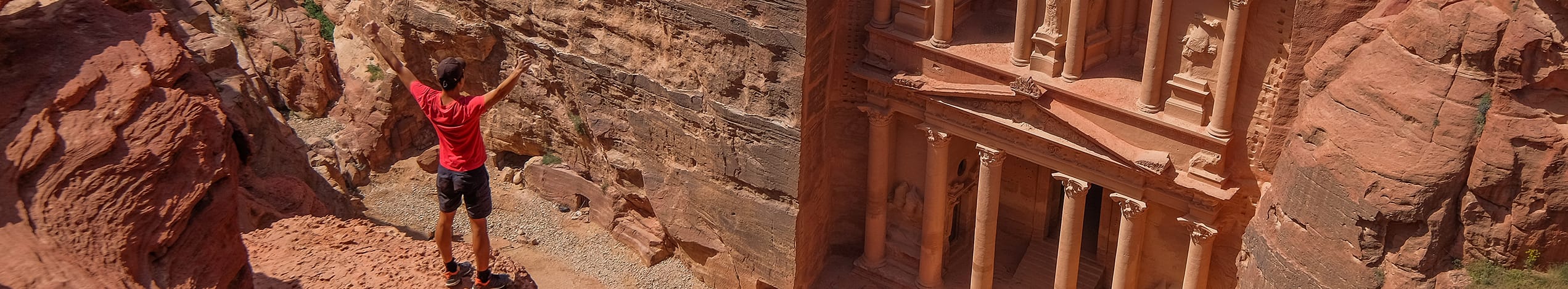 Trekking i Jordan med Petra og Det Døde Hav