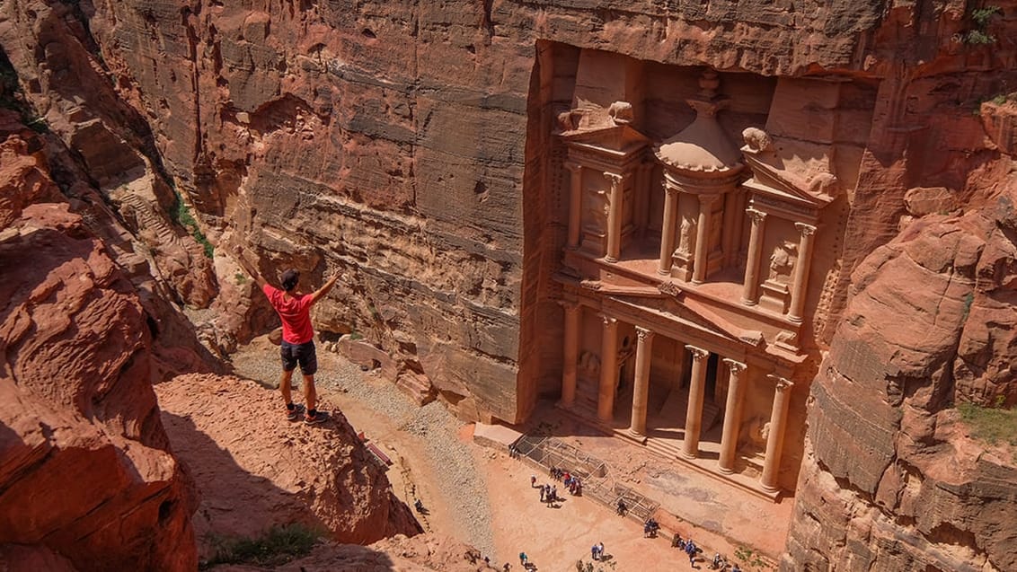 Trekking i Jordan med Petra og Det Døde Hav