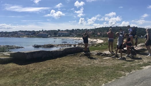 Vandretur på Bornholm med dansk rejseleder