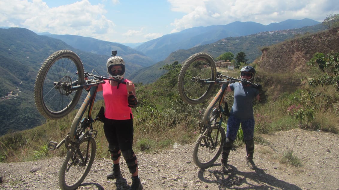 Bolivia biking death road