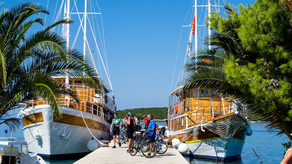 Cykelferie og ø-hop i Kroatien