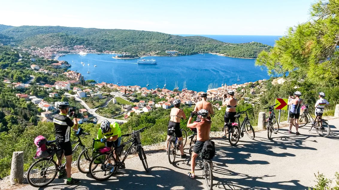 Cykelferie og ø-hop i Kroatien