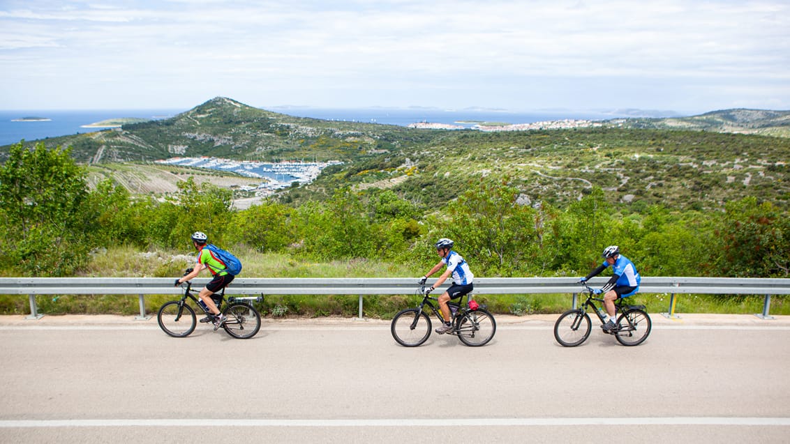 Cykelferie og ø-hop i Kroatien