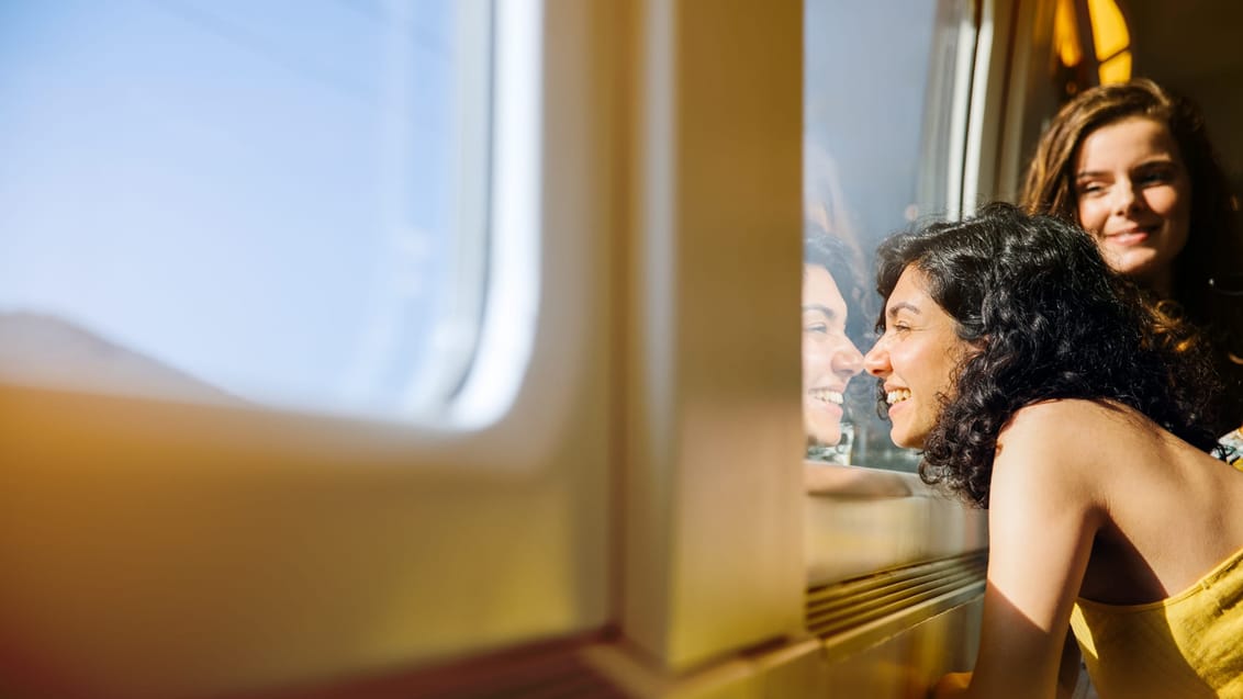 Lad Spaniens flotte landskaber glide forbi ombord på toget