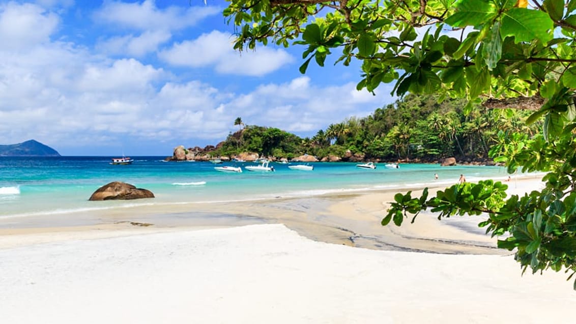 strand på Ilha Grande