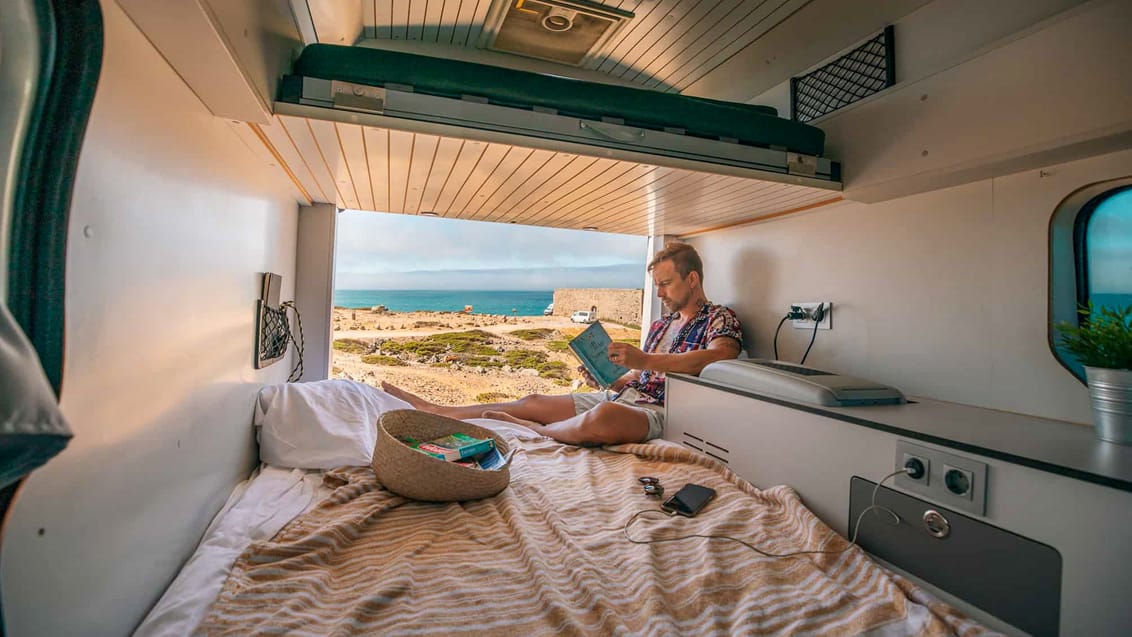 Camperlivet giver både mulighed for at se mange steder af Spanien, men også tid til ro og fleksibilitet undervejs på rejsen