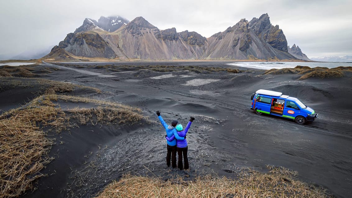 4wd camper med plads til 2 personer