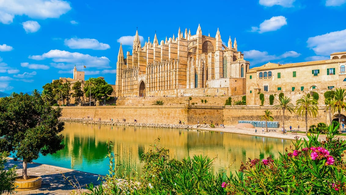 La Seu Katedralen i Palma, Mallorca, Spanien