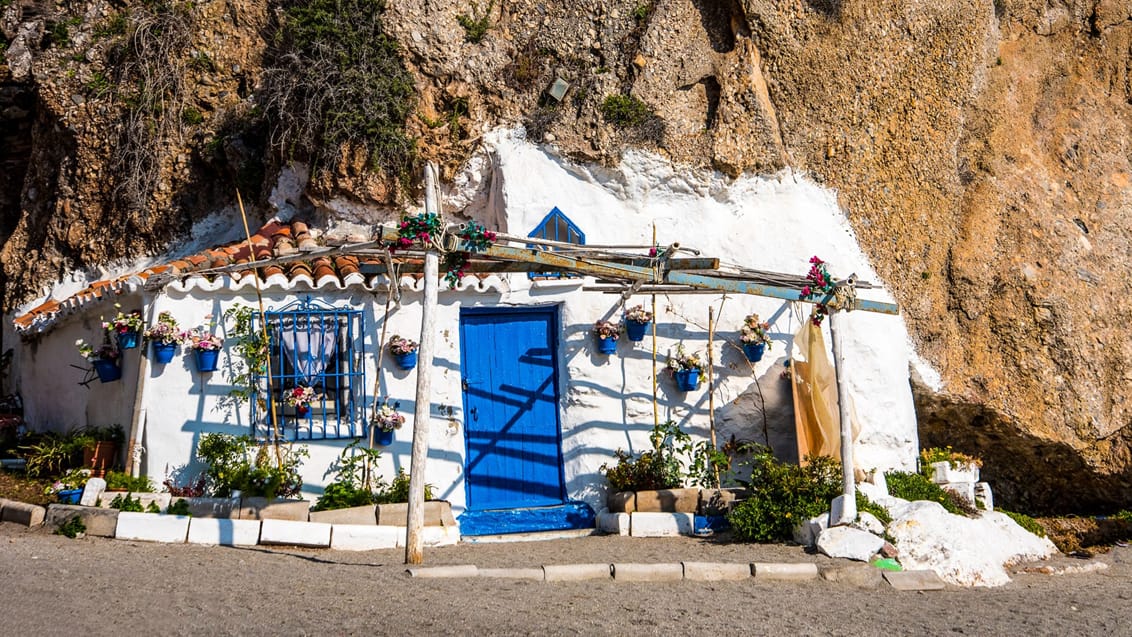 Lille fiskerhytte ved Nerja