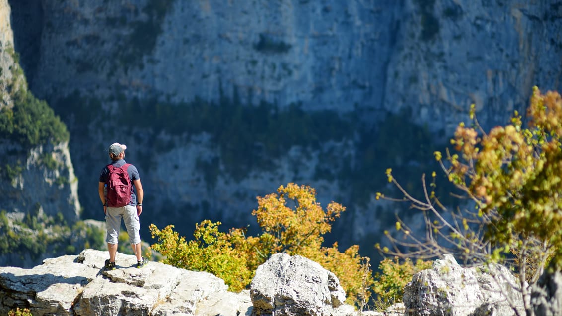 Vandring i Vikos-Aoos Nationalpark, Grækenland