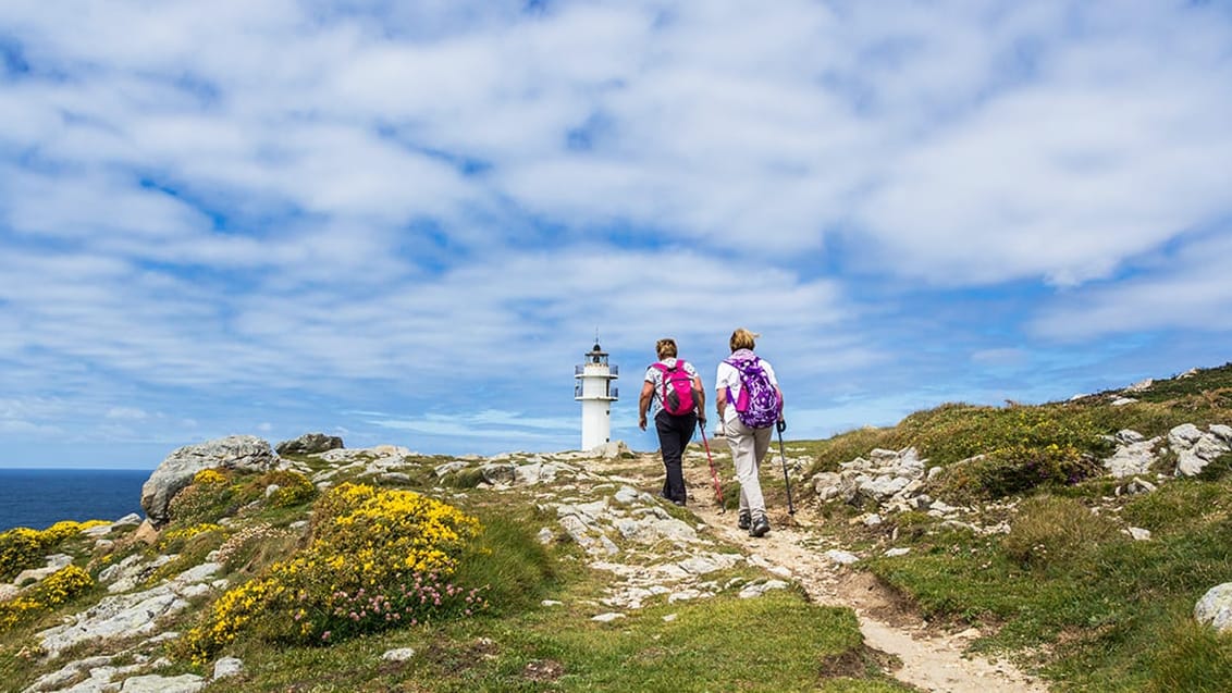 Fyrtårnet ved Finisterre, Spanien