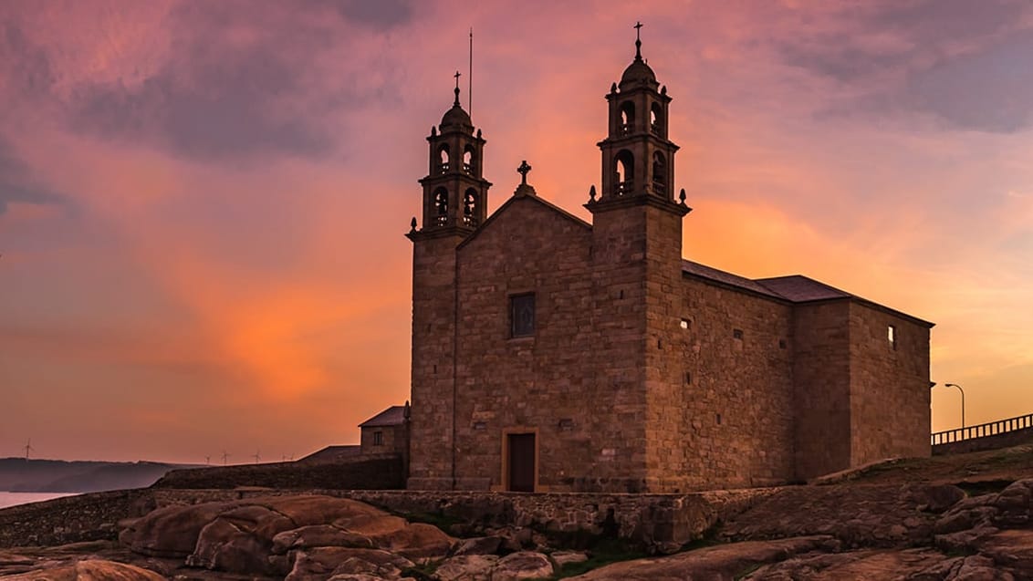 Kirken i Muxia, Spanien