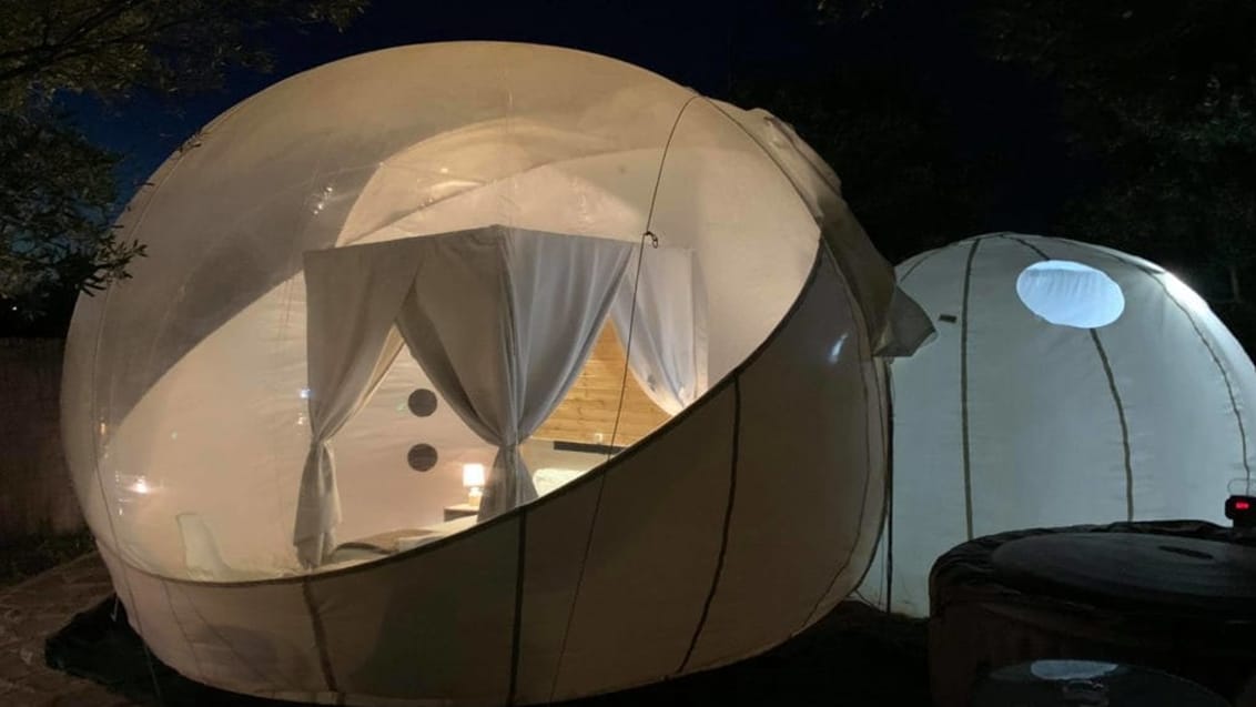 Bubble telte, Halkidiki