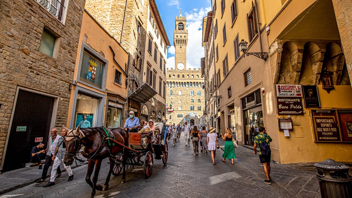 Gå på opdagelse i de smukke gader og stræder i Firenze