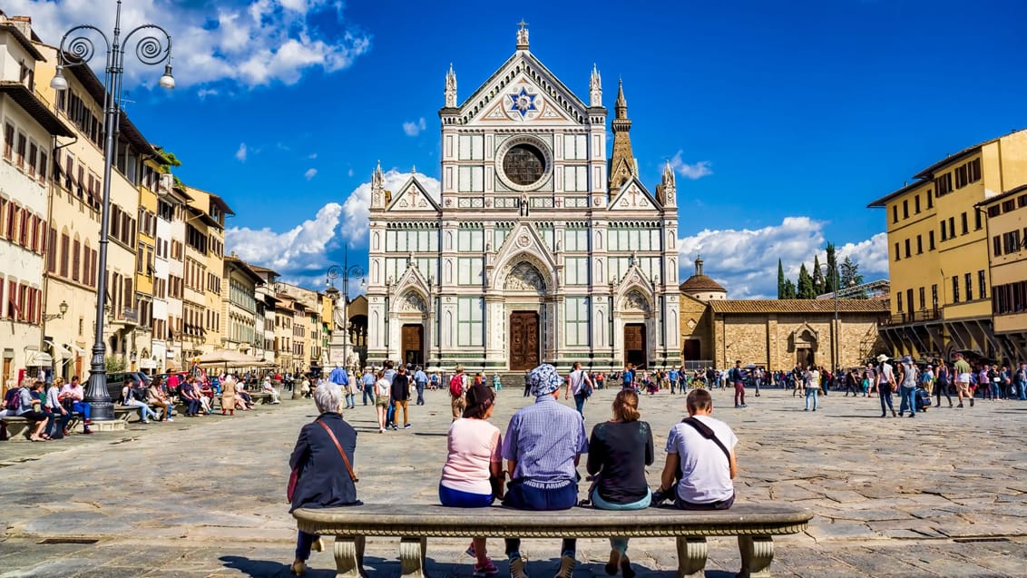 Besøg Piazza Santa Croce