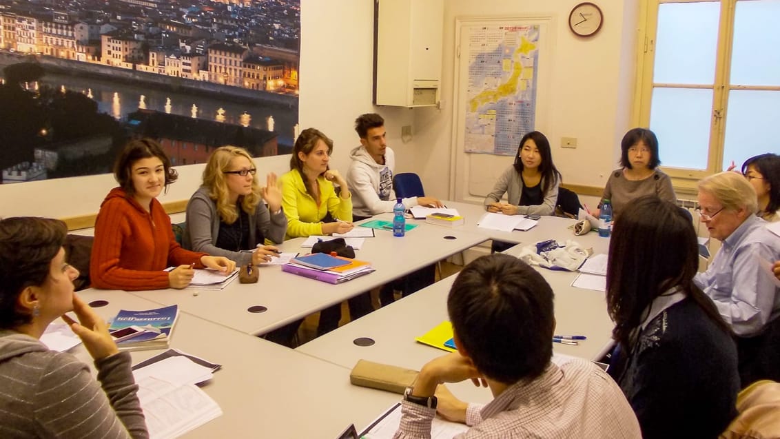 Undervisning i små grupper i Italien