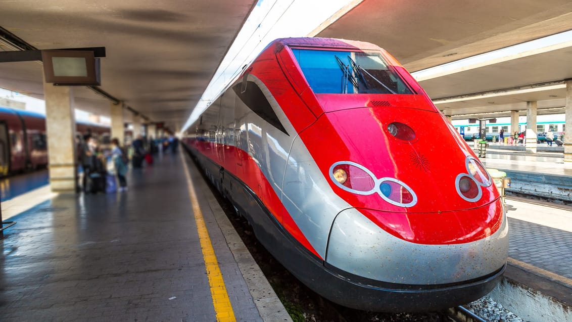 Et FrecciaRossa tog i Firenze