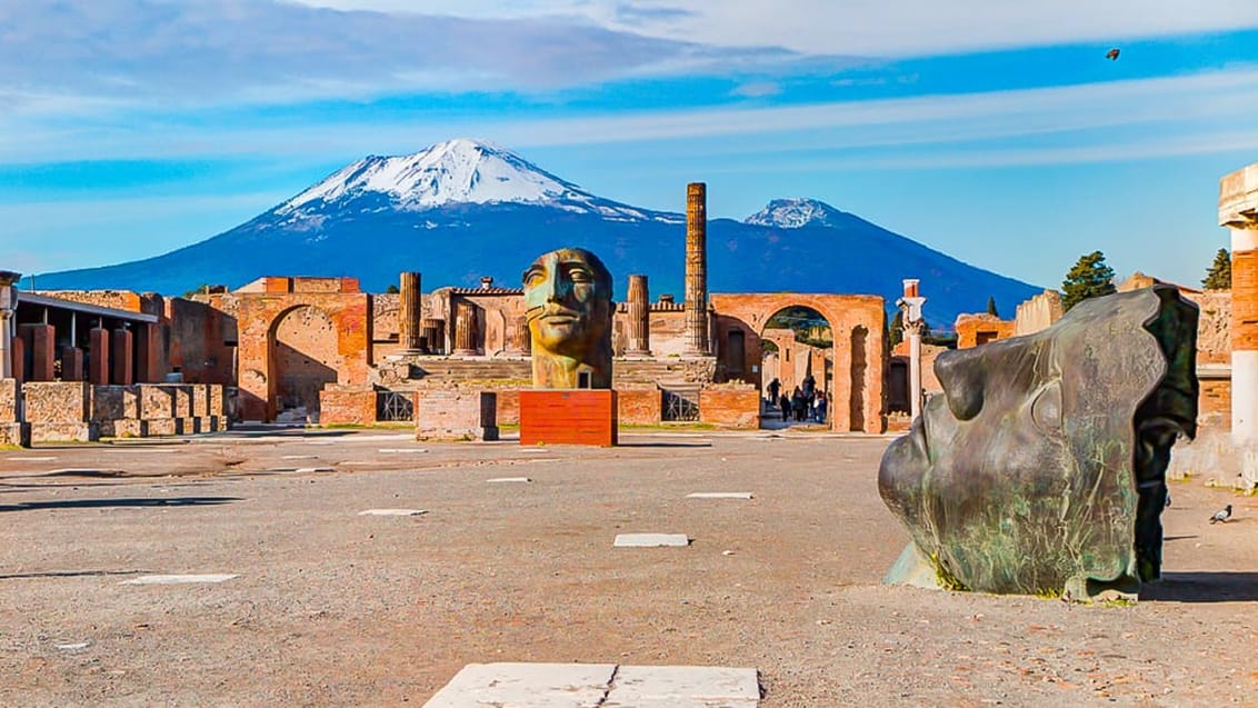 Brug gerne en dag på at gå rundt i Pompeii og Vesuv