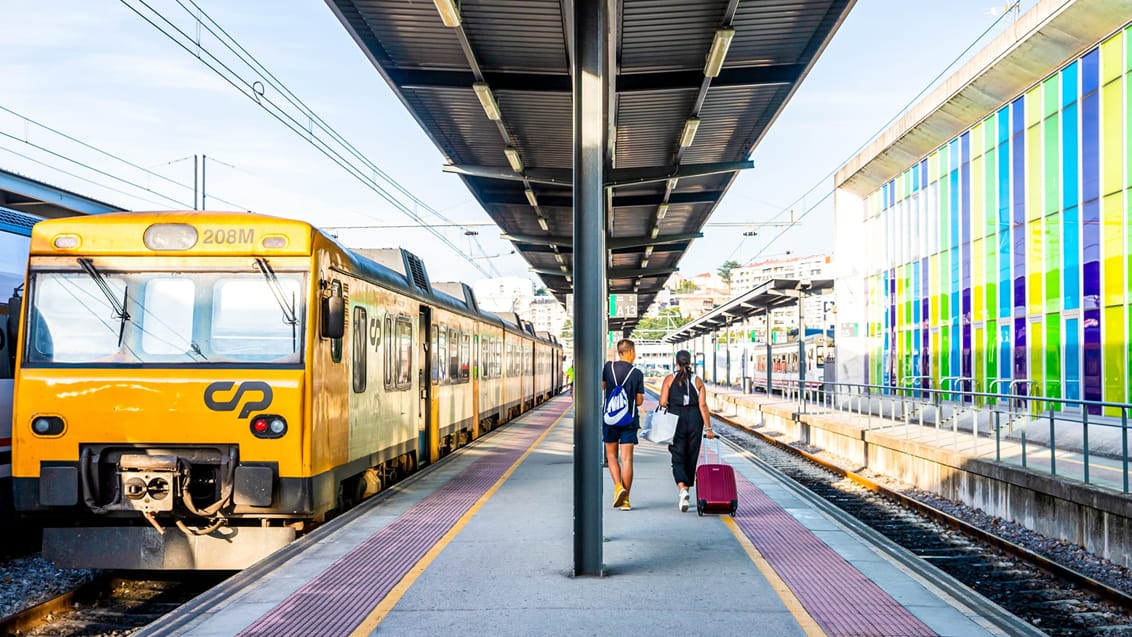 togrejse igennem Portugal - kun interrail produkt