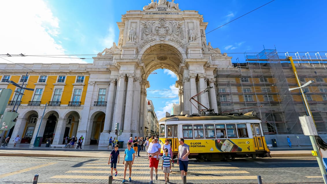 togrejse igennem Portugal - kun interrail produkt