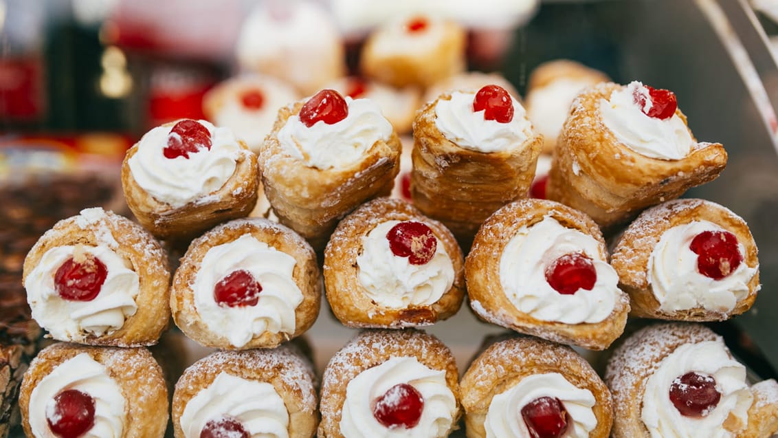 Man må ikke tage til Sicilien uden at prøve at smage en Cannoli